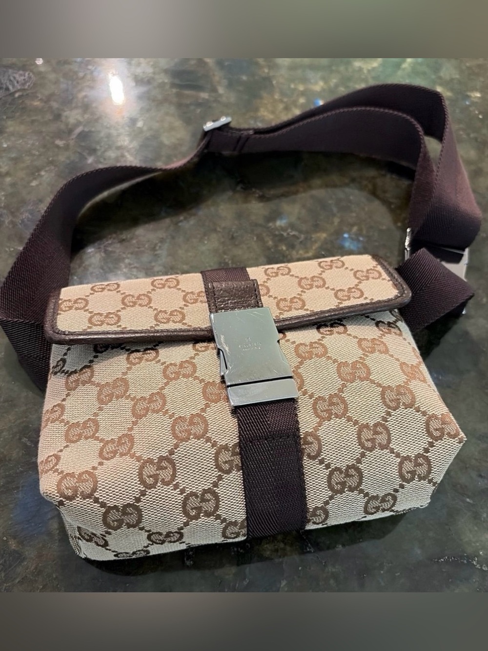 Gucci GG Small Canvas Belt Bag